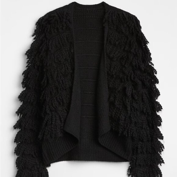 GAP | Loop-Fringe Cardigan Sweater | NWT - Picture 4 of 7